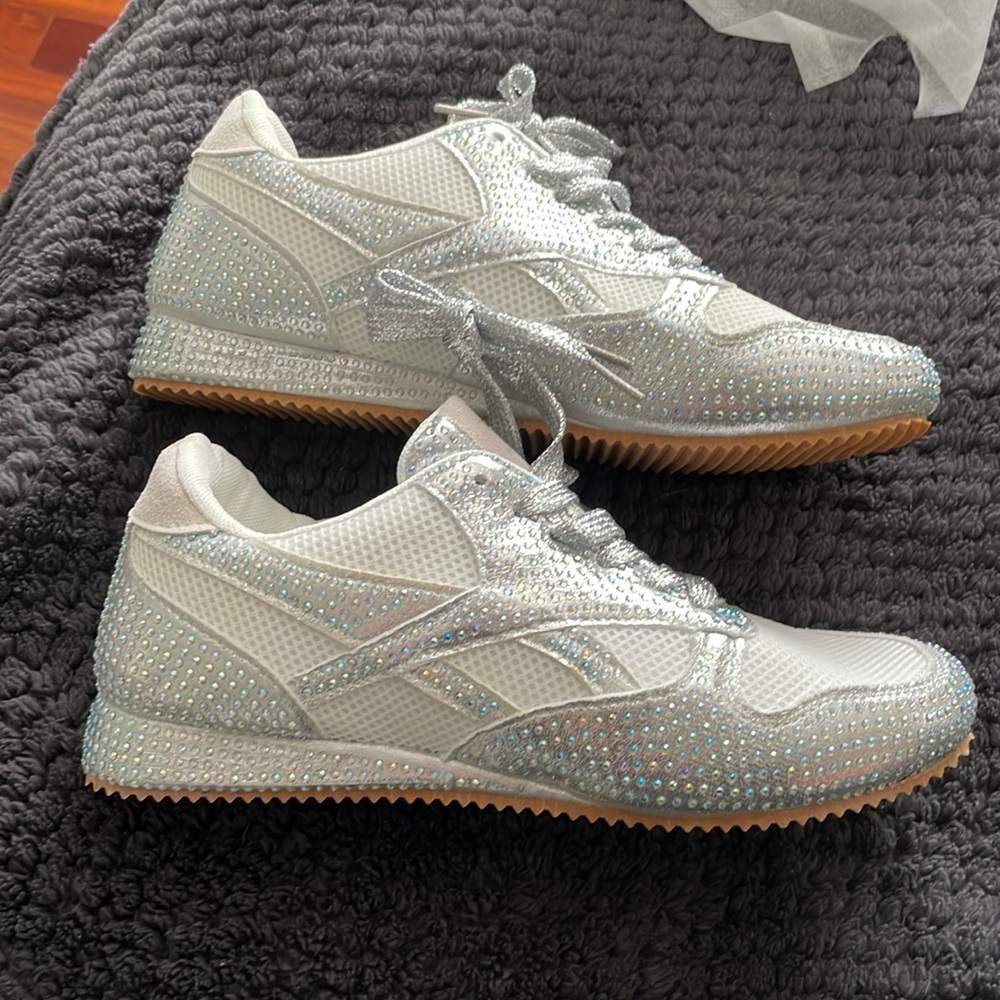Bling out sneakers